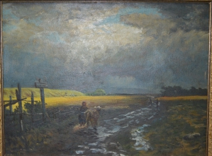 Васильев, Фёдор Александрович. Картина «После дождя» («Просёлок»).