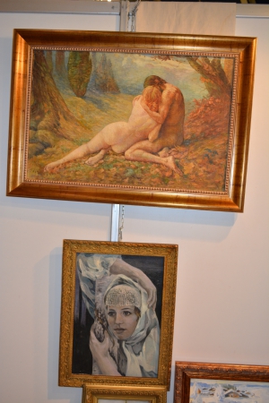 Васнецов, Виктор Михайлович. Картина «Портрет девушкий Русский Модерн».