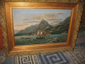 Русский флот Неизвестный художник 1820-1840 ХОЛСТ МАСЛО 65х80см