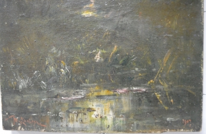Ю. Клевер 1907 г. Холст Масло 25/37