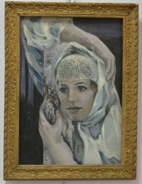 Васнецов, Виктор Михайлович. Картина «Портрет девушкий Русский Модерн». Васнецов, Виктор Михайлович. Картина «Портрет девушкий Русский Модерн».